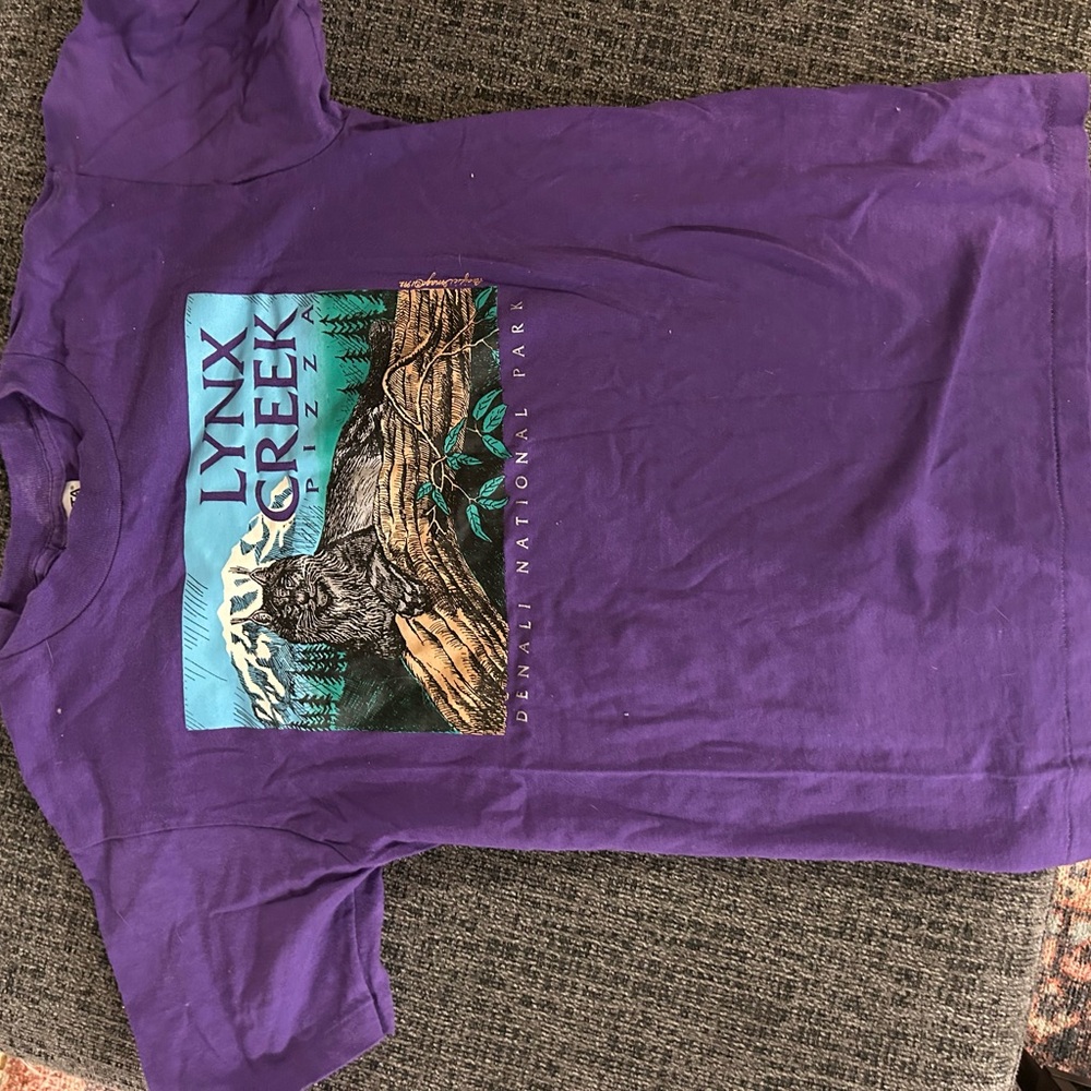 Vintage Lynx Creek Pizza from Denali National Park